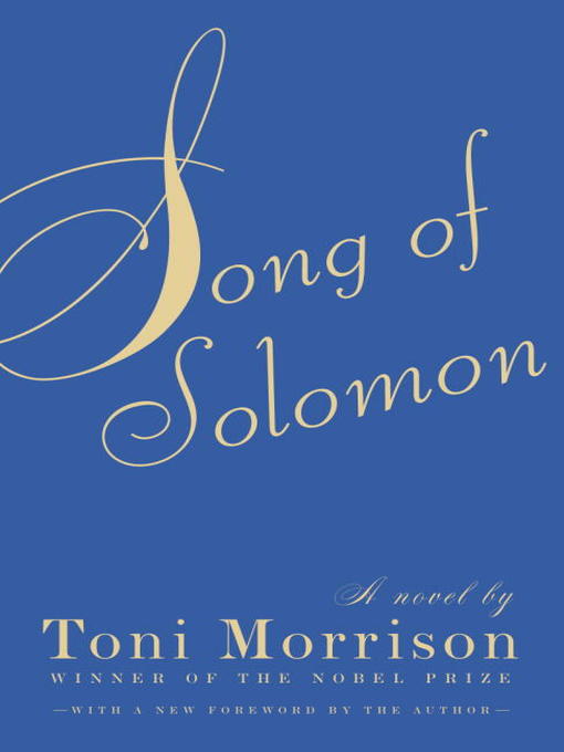 Title details for Song of Solomon by Toni Morrison - Available